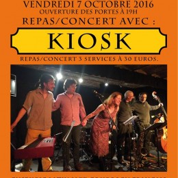 concert au Passage Oublié à Florennes le 7 octobre 2016